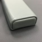 rectangle profile leather handrail