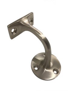 satin nickel handrail bracket