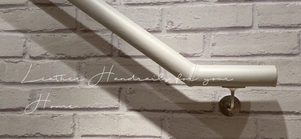 Leather covered handrails only £285 - The Leather Handrail Company